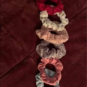 Assortment of scrunchies